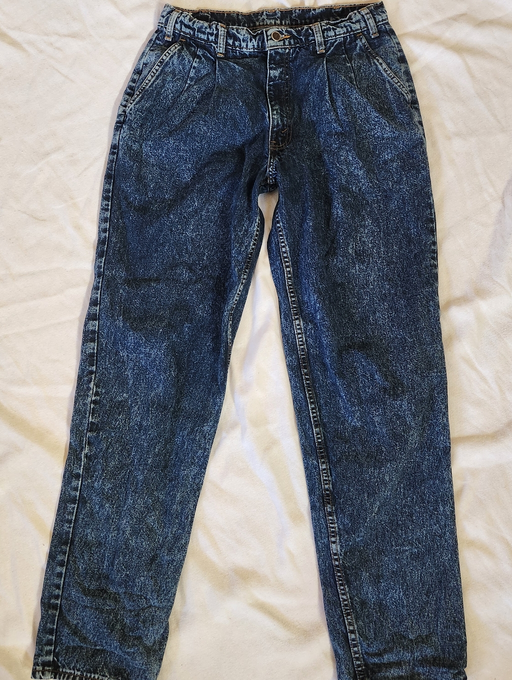 Levi’s Silvertab Acid Wash Jeans High Rise Tapered Vintage 90s Size 8